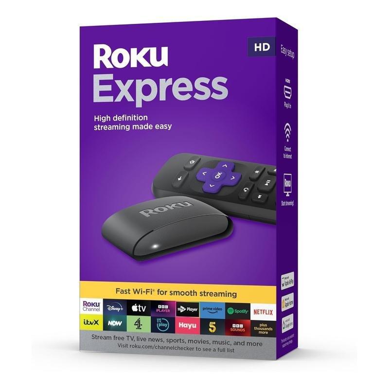 Roku Express Streaming Media Player - Black, , large image number 0