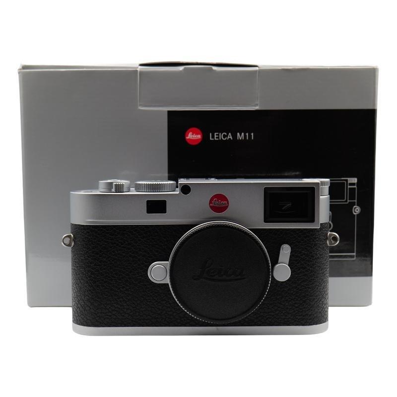 Leica M11 Full-Frame Mirrorless Digital Rangefinder Camera - Silver Finish 100201 (Pre-Owned), , medium
