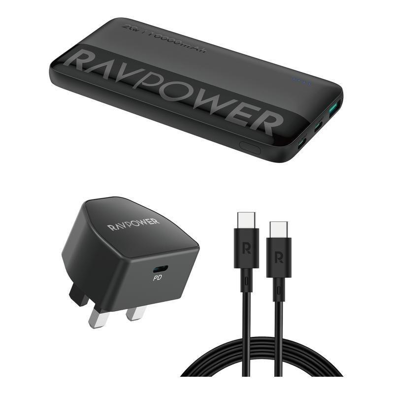 Ravpower PC1085 Combo PC1041 + PB1228 + CB1021 - Black, , large image number 0