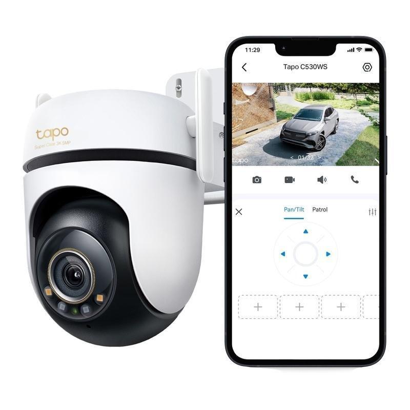 TP-Link TAPO C530WS Outdoor Pan/Tilt Security Wi-Fi Camera, , large image number 2