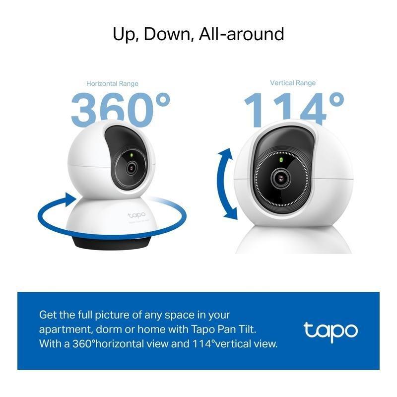 TP-Link TAPO TC74 Pan/Tilt Ai Home Security Wi-Fi Camera, , large image number 3