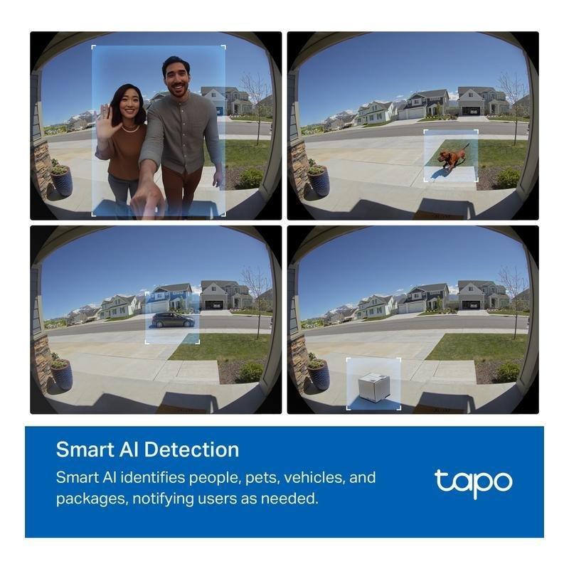 TP-Link TAPO D235 Tapo Video Doorbell Camera, , large image number 3