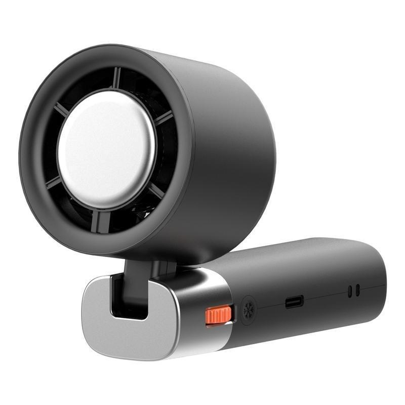 Porodo Life Style Handheld Turbo Fan - Black, , large image number 2