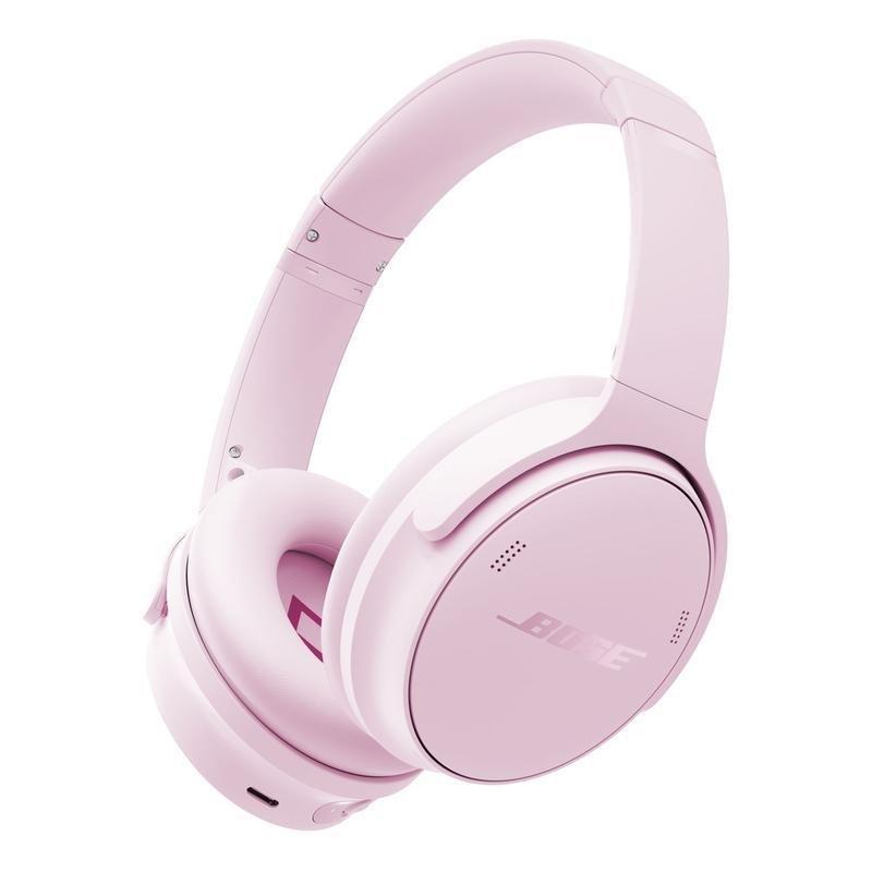 Bose QuietComfort Wireless Over-Ear Active Noise Cancelling Headphones - Petal Pink, , large image number 0