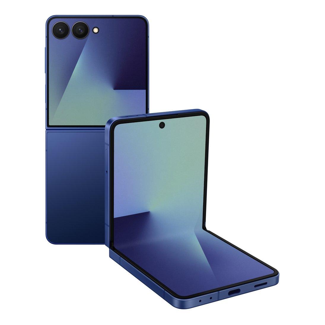 Samsung Galaxy Z Flip7 Smartphone 5G/12GB/256GB/SIM 1 + eSIM/Dual eSIM - Blue Shadow, , large image number 0
