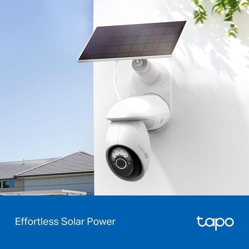 Tapo C660 Kit Solar-Powered Pan/Tilt Security Camera Kit, , large image number 1
