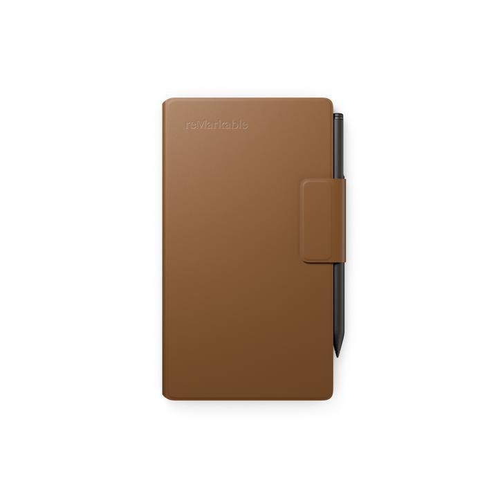 reMarkable Book Folio Premium Leather - Brown for reMarkable Paper Pro Move, , medium