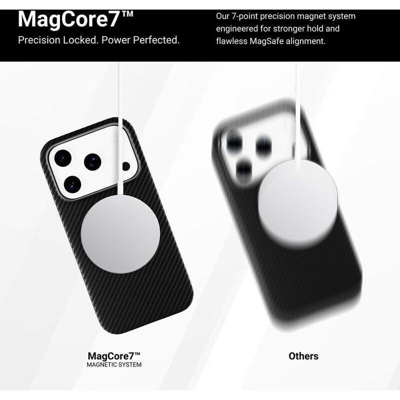 HYPHEN KODE Kevlar MagSafe Case - Black - iPhone 17 Pro Max - 6.9", , medium