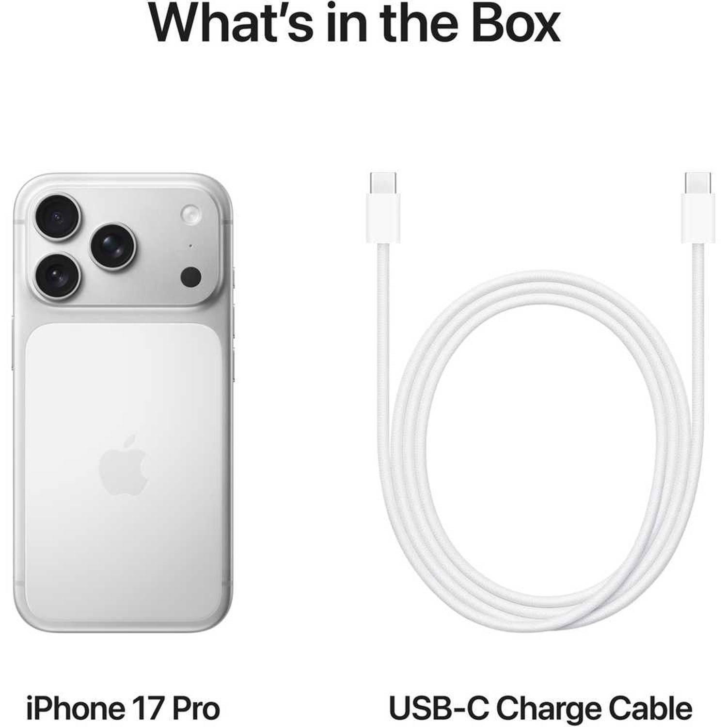 Apple iPhone 17 Pro Smartphone 512GB (eSIM Version) - Silver, , large image number 6