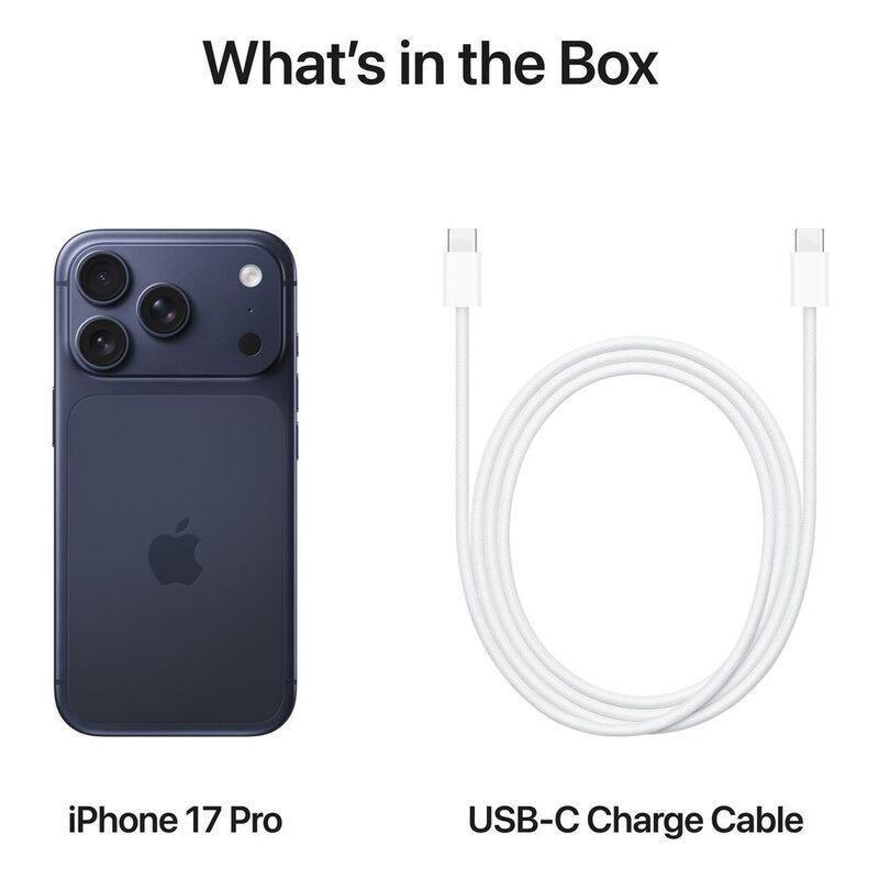 Apple iPhone 17 Pro Smartphone 512GB (eSIM Version) - Deep Blue, , large image number 5