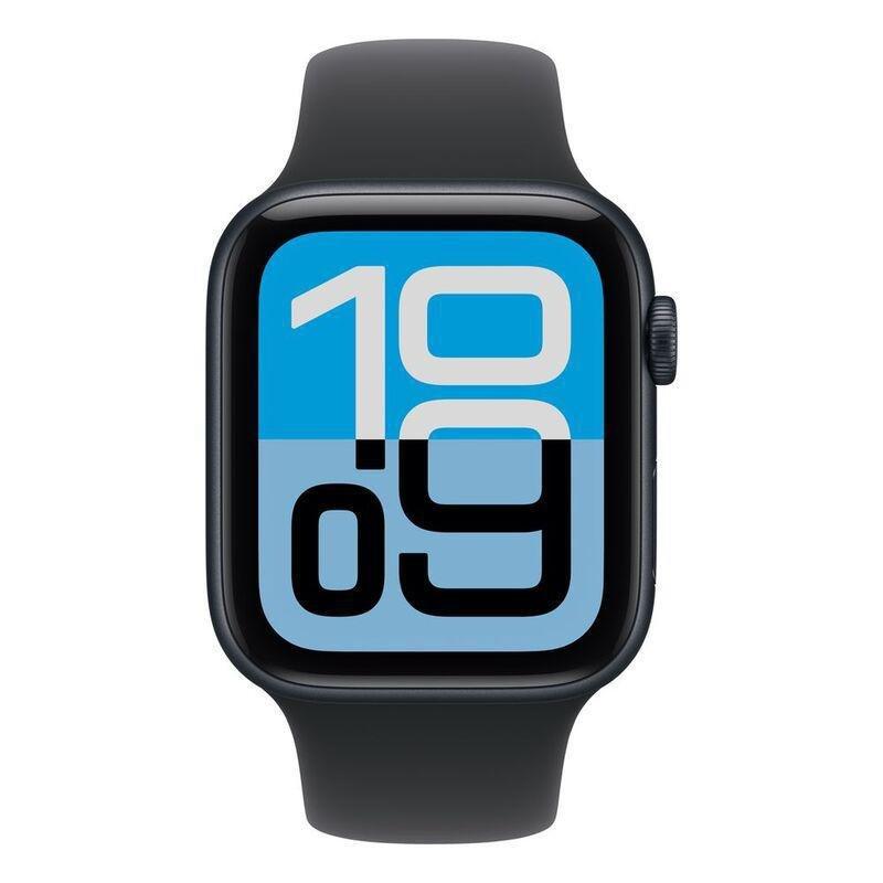 Apple Watch SE 3 GPS 44mm Midnight Aluminium Case with Midnight Sport Band - M/L, , large image number 0