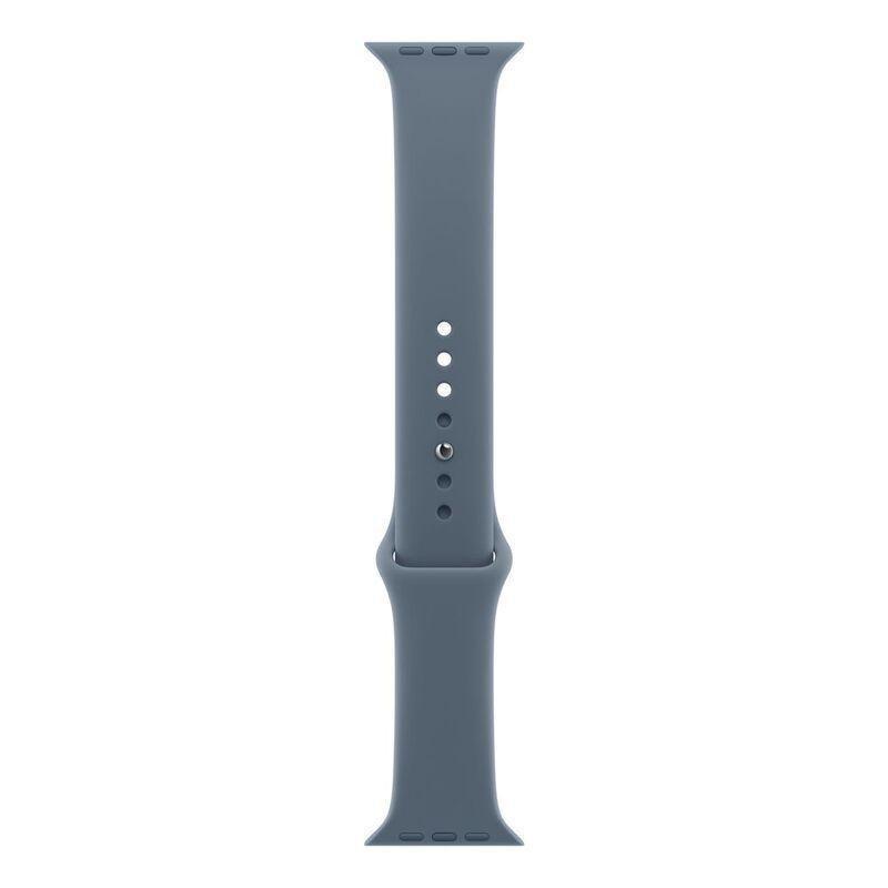 Apple 46mm Anchor Blue Sport Band - M/L, , medium
