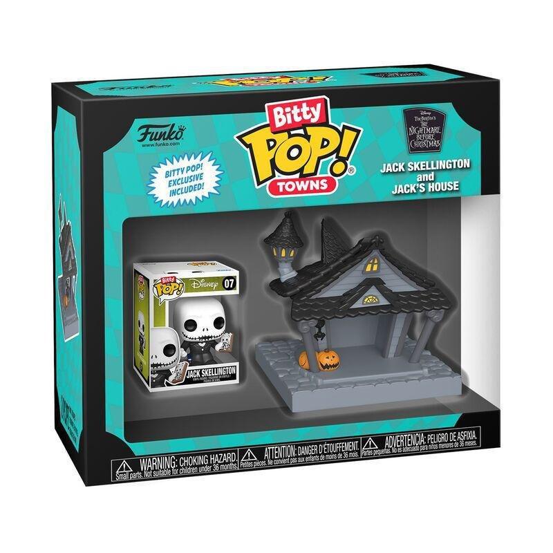 Funko Bitty Pop! Town Disney The Nightmare Before Christmas Jack At Home Vinyl Figures, , large image number 0