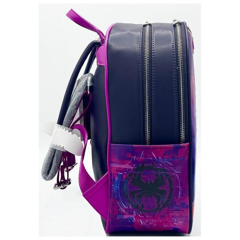 Loungefly Leather Marvel Spiderman Group Shot Mini Backpack, , large image number 2