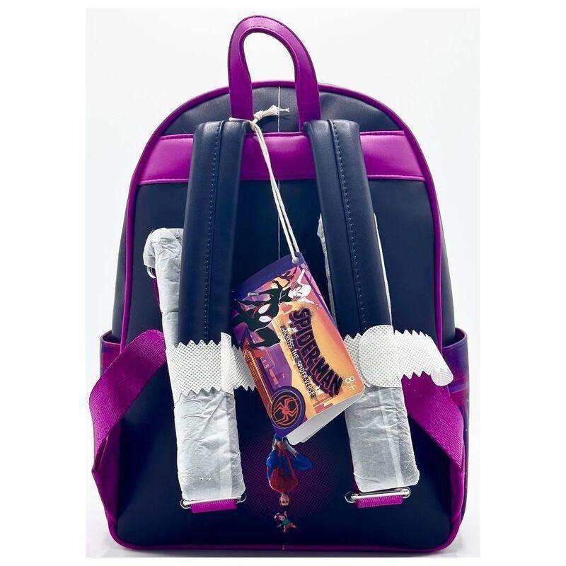 Loungefly Leather Marvel Spiderman Group Shot Mini Backpack, , large image number 4