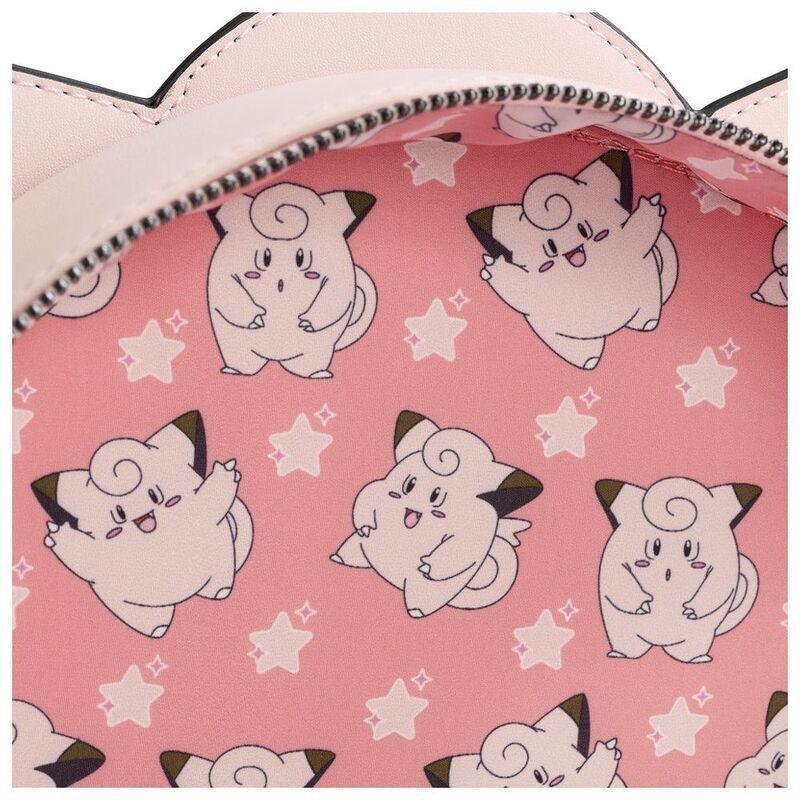 Loungefly Leather Pokemon Clefairy Cosplay Mini Backpack, , large image number 2