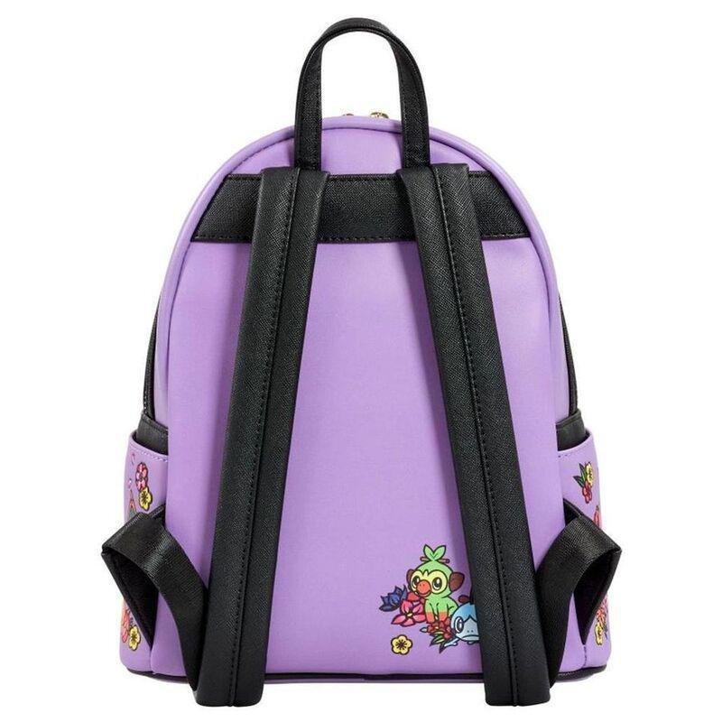 Loungefly Leather Pokemon Embroidered Wagara Mini Backpack, , large image number 2
