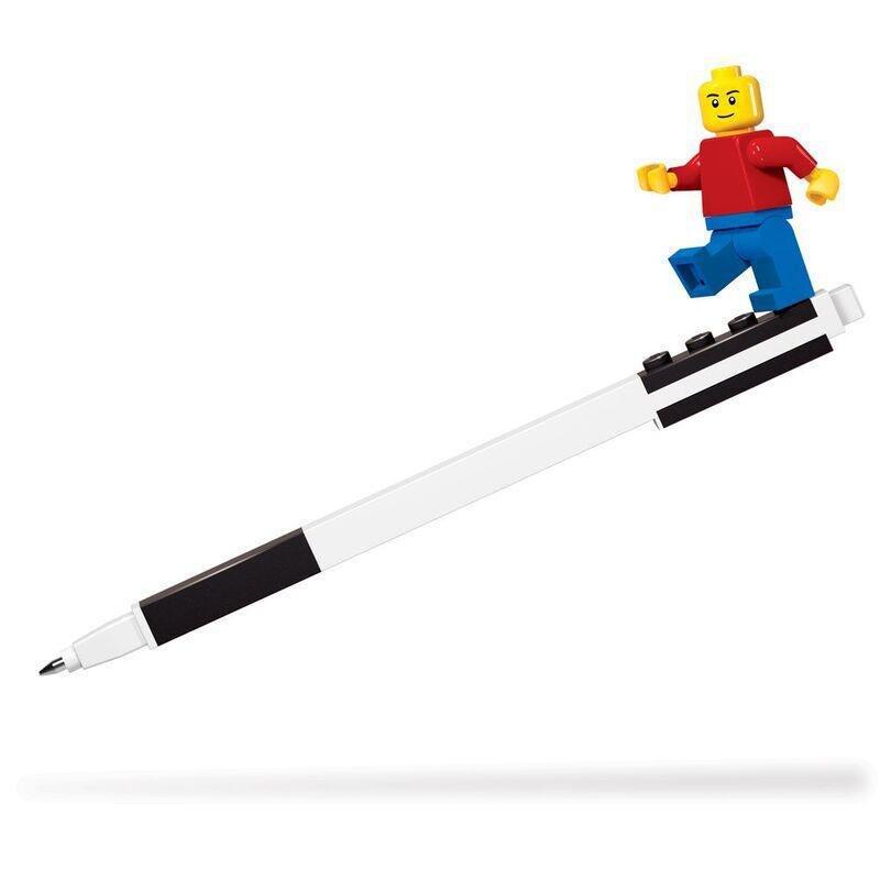 LEGO IQ Pen Pal Gel Pen With Minifigure - Black, , large image number 0