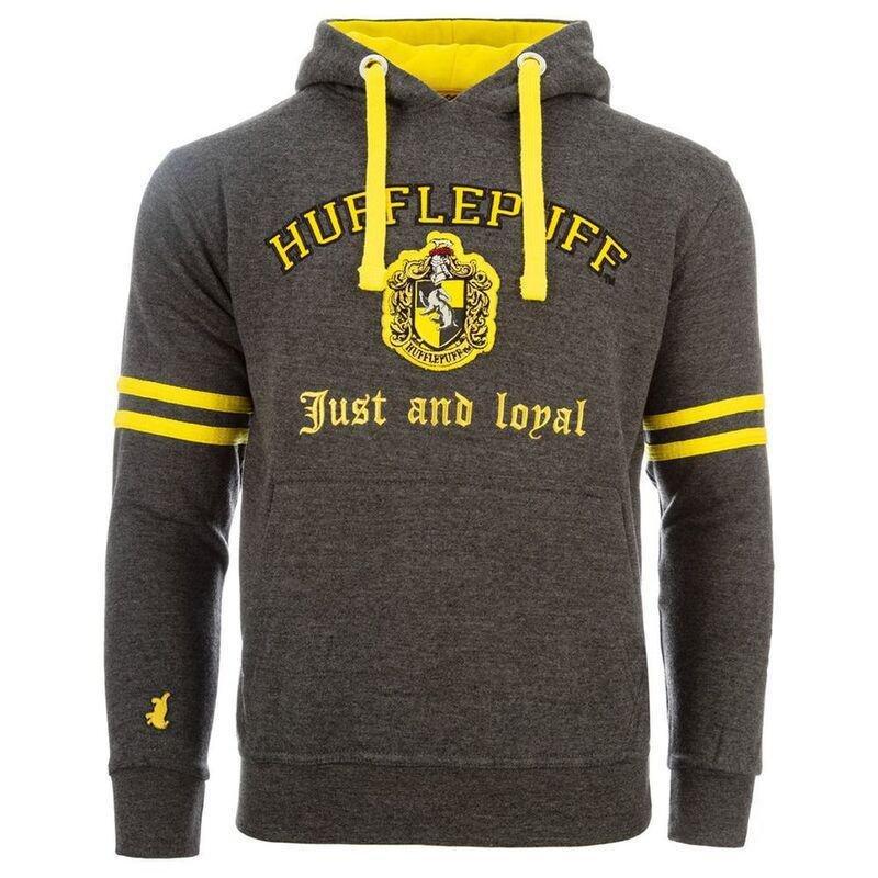 GWCC Harry Potter Applique Unisex Hufflepuff Hooded Sweat-Shirt, , large image number 0