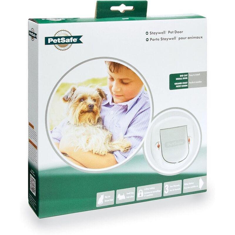 Petsafe Big Cat/Small Dog Pet Door - White, , large image number 1