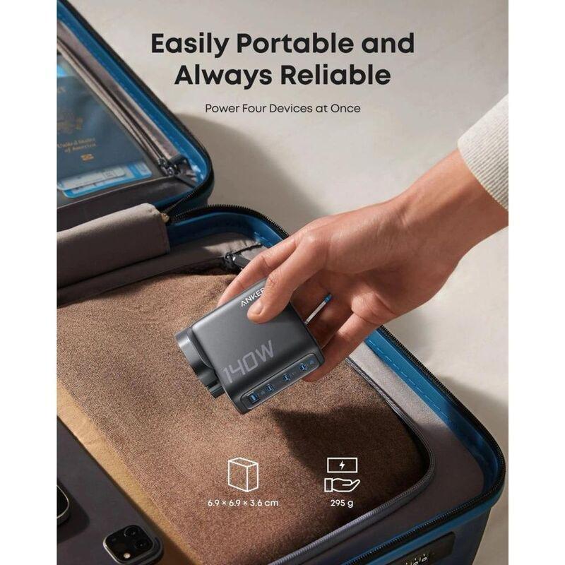 Anker B2697KZ1 Charger 140W - Dark Grey, , large image number 2