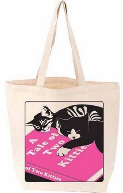 GIBBS SMITH USA - A Tale of Two Kitties Cat Tote | Various Authors