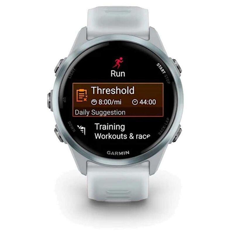 Garmin Forerunner 570 42mm Cloud Blue Aluminium Smartwatch with Translucent Whitestone/ Cloud Blue Band, , large image number 1