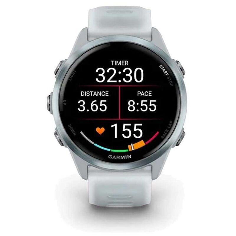 Garmin Forerunner 570 42mm Cloud Blue Aluminium Smartwatch with Translucent Whitestone/ Cloud Blue Band, , large image number 2