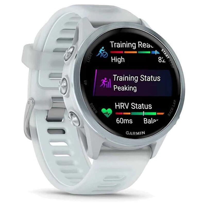 Garmin Forerunner 570 42mm Cloud Blue Aluminium Smartwatch with Translucent Whitestone/ Cloud Blue Band, , large image number 3