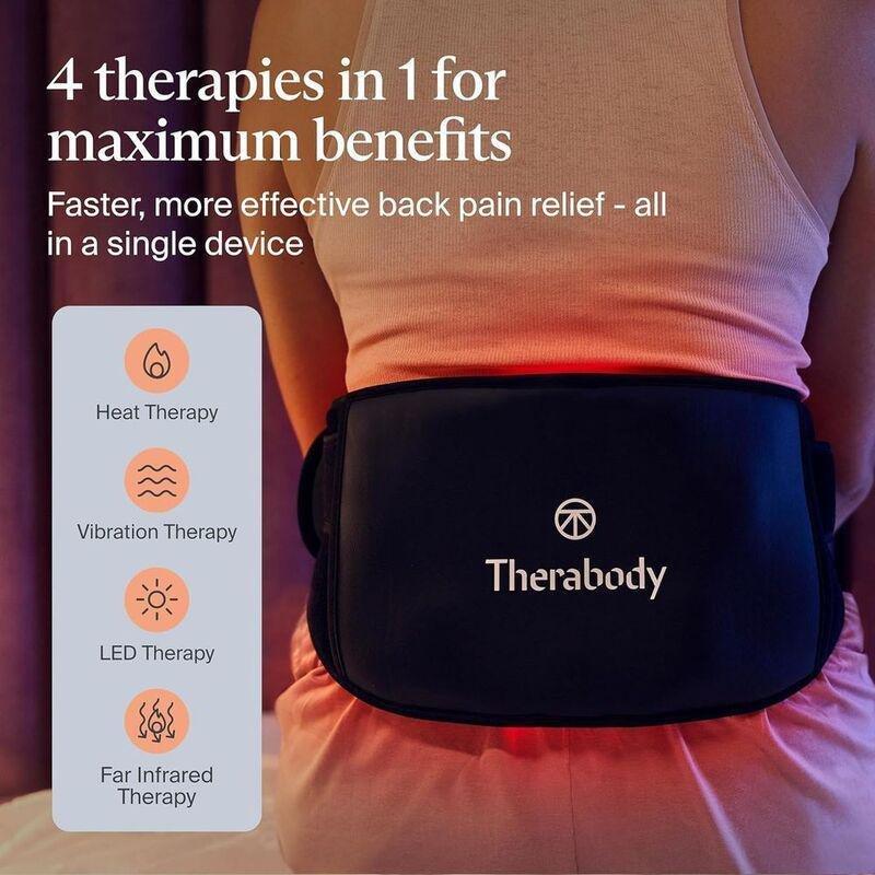 Therabody Thermback LED Lower Back Massage Wrap, , large image number 1