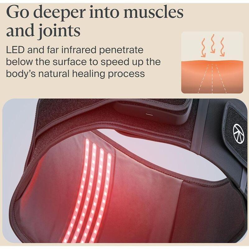Therabody Thermback LED Lower Back Massage Wrap, , large image number 2