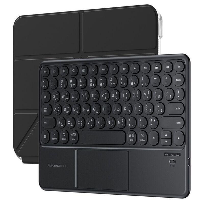 AMAZINGthing Minimal Case with English & Arabic Keyboard for iPad Air 13 (M3/M2) (2025), , large image number 0