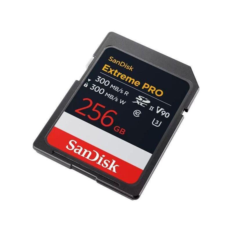 Sandisk Extreme Pro 256Gb Sdxc Memory Card (300Mb/S Read & Write Speeds/ 8K/ V90/ Uhs-II), , large image number 1