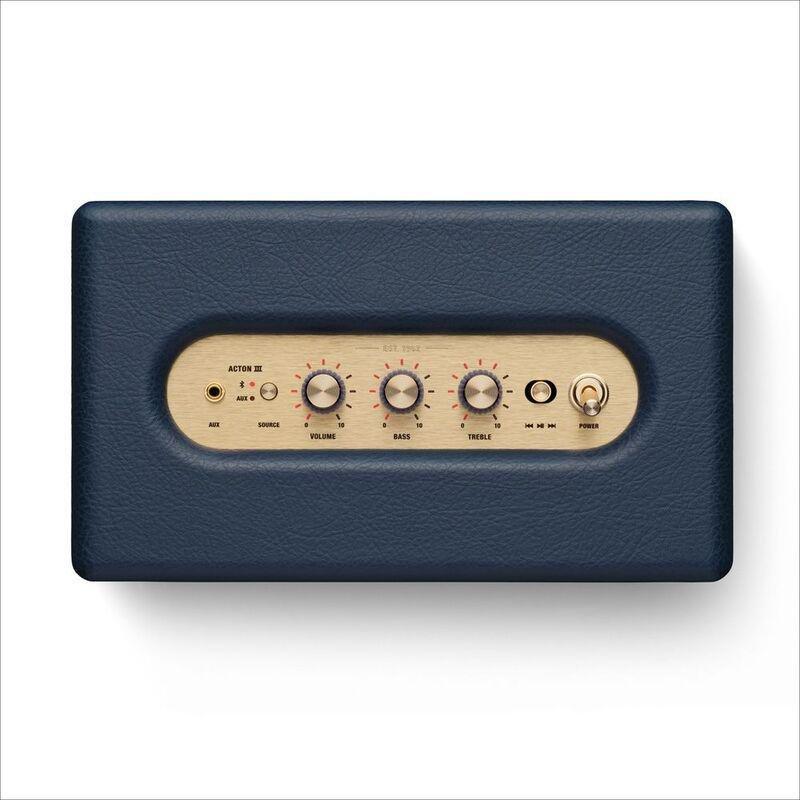 Marshall Acton III Bluetooth Speaker - Midnight Blue Edition, , large image number 1