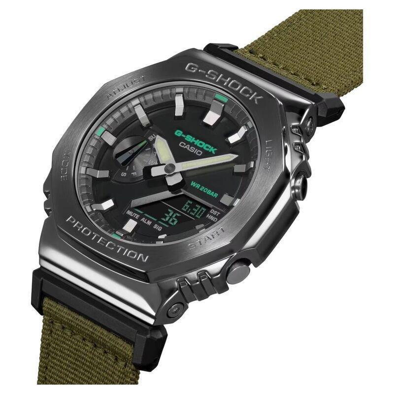Casio G-Shock GM-2100CB-3ADR Analog Digital Men's Watch Green, , large image number 2