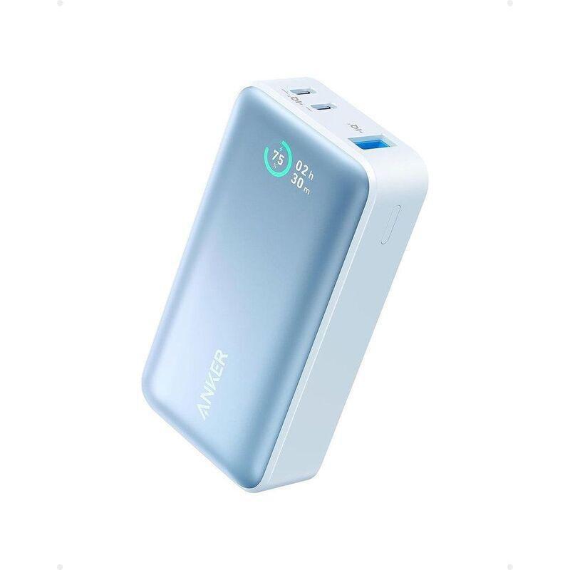 Anker 533 Power Bannk 10000 mAh With Powerline Flow C-C Cable - Blue, , large image number 0