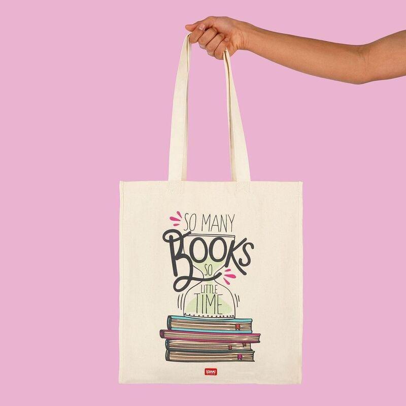 Legami Cotton Bag - Book Lover, , large image number 3