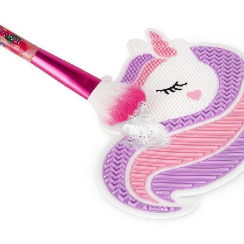 Legami Brush It Off!- Make Up Brush Cleaning Pad - Unicorn, , large image number 2