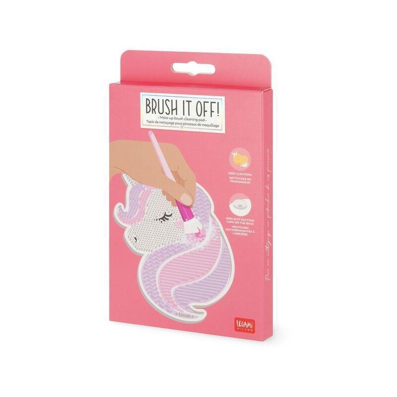 Legami Brush It Off!- Make Up Brush Cleaning Pad - Unicorn, , large image number 4