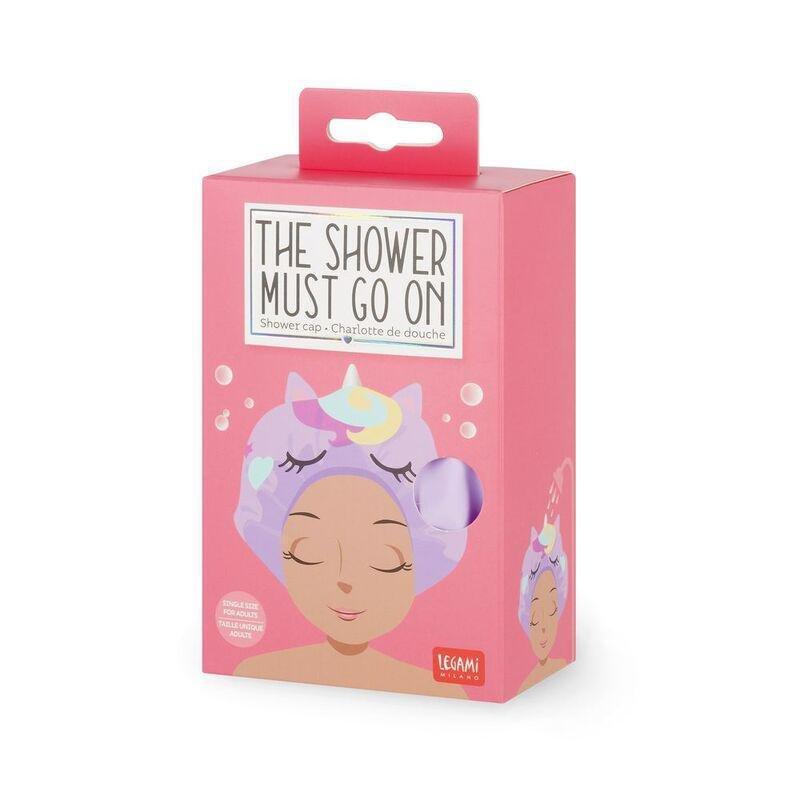Legami The Shower Must Go On- Shower Cap - Unicorn, , large image number 4