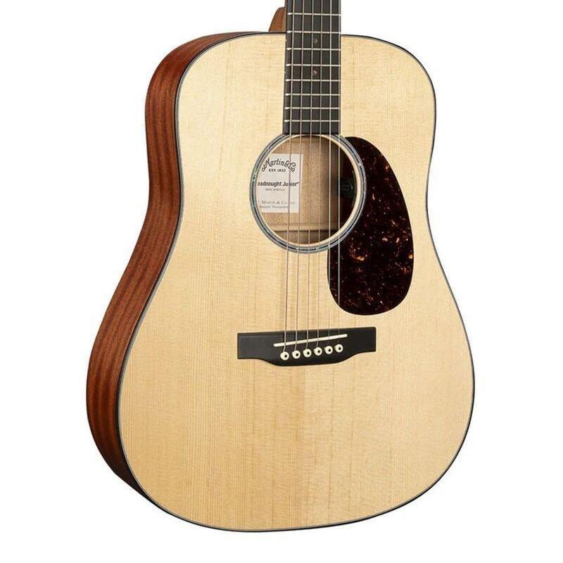 Martin DJRE JR-E Acoustic Electric Guitar - Natural, , large image number 0