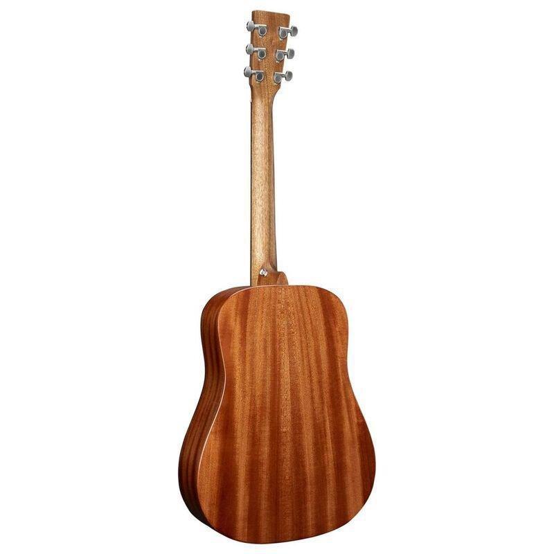 Martin DJRE JR-E Acoustic Electric Guitar - Natural, , large image number 2