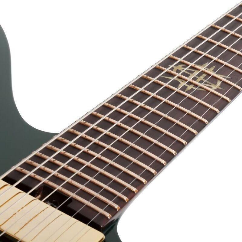Schecter 2111 Electric Guitar 7 Strings Synyster Gates Custom-7 TR Headless - Oak Green Metallic, , large image number 3