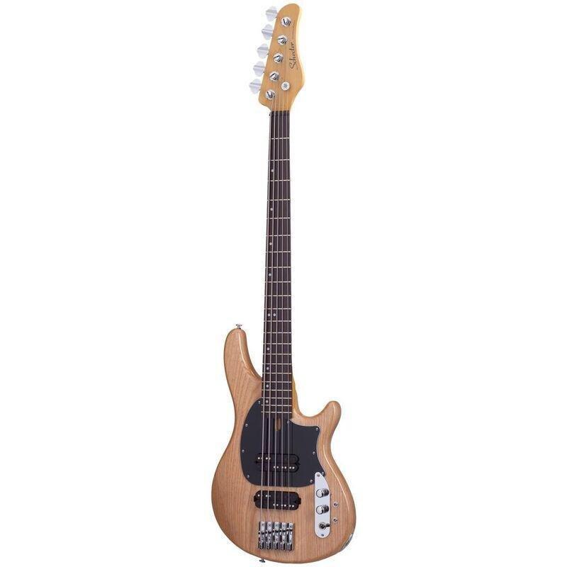 Schecter 2493 Electric Bass 5 Strings Cv-5 - Gloss Natural (Gnat), , large image number 1