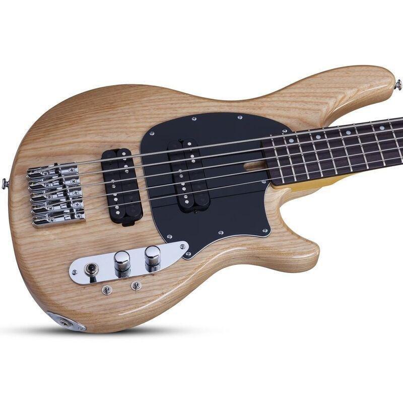 Schecter 2493 Electric Bass 5 Strings Cv-5 - Gloss Natural (Gnat), , large image number 4