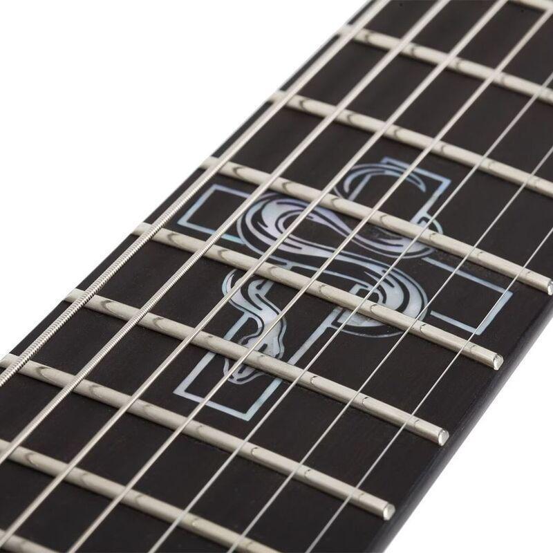Schecter 335 Randy Weitzel V-7 Fr Electric Guitar 7 Strings - Satin White, , large image number 4
