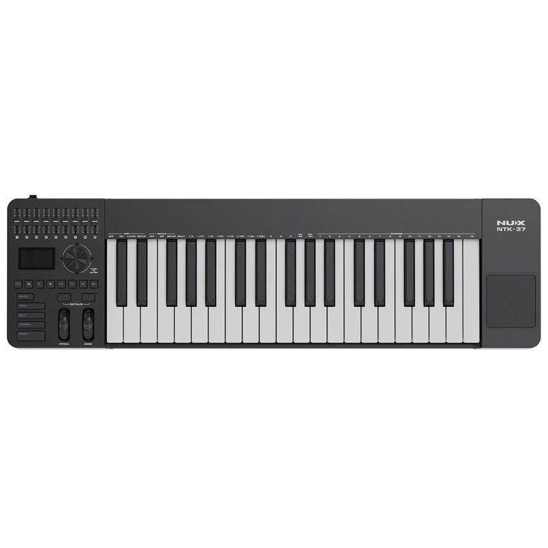Nux NTK-37 Midi Keyboard Controller - Black, , large image number 0