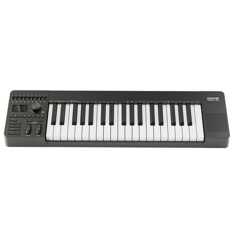 Nux NTK-37 Midi Keyboard Controller - Black, , large image number 1