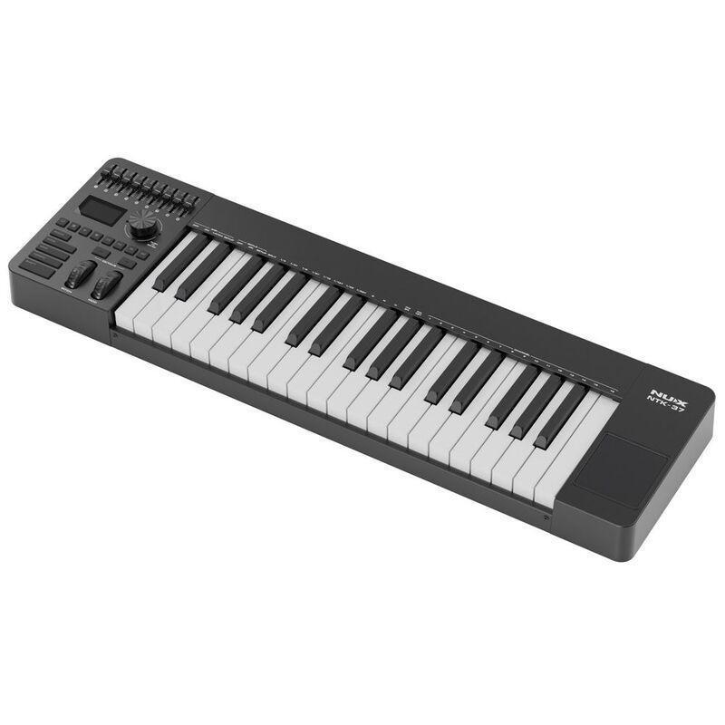 Nux NTK-37 Midi Keyboard Controller - Black, , large image number 2