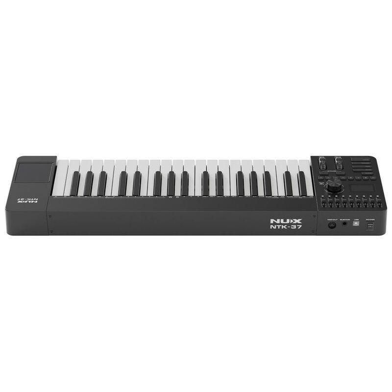 Nux NTK-37 Midi Keyboard Controller - Black, , large image number 3